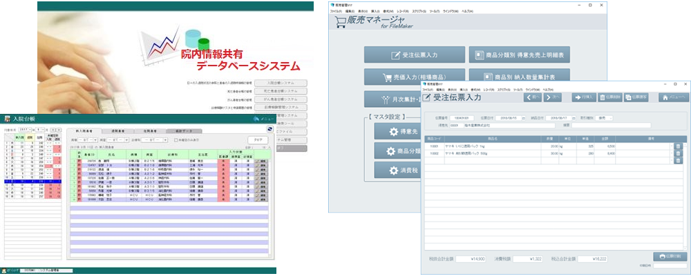 ソリューションツールの企画・開発 FileMaker